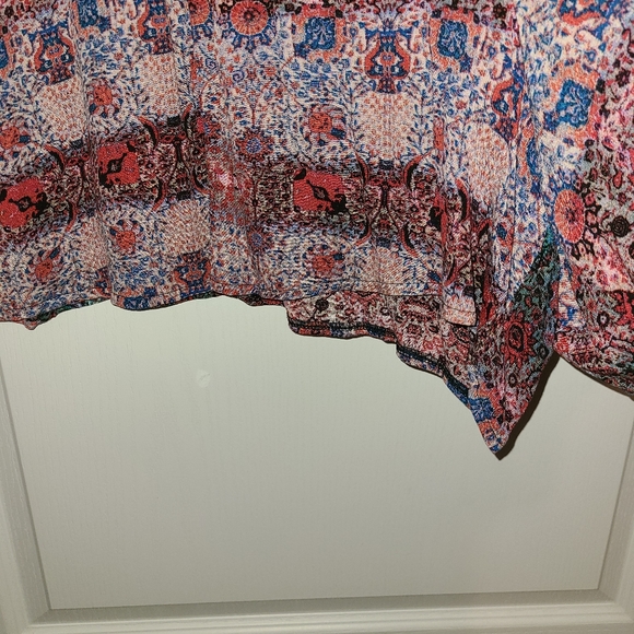 FINAL💰SALE💲- NWT Rust & Blue Crinkle Shorts - Picture 3 of 9